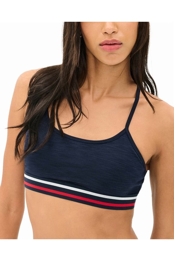 womens Cali Active Rib Bra, xs, Grey