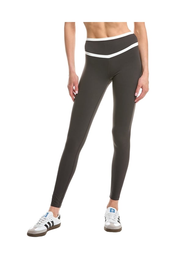 womens  Mason High Waist Rigor Full Length Legging, l, Grey