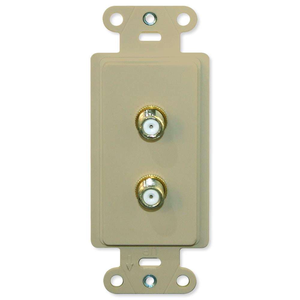 Splitter Insert Splitter/Wallplate Pro Insert ADSWP4I, Antronix Splitter Approved ...
