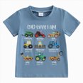 thumbnail image 1 of Splozh Baby Boy Shirts Boys Short Sleeve T-Shirts 1T 2T 3T 4T 5T 6T Summer Crewneck Tee Shirts Cotton Cartoon Graphic Tops Tees,Navy,5-6 Years, 1 of 7