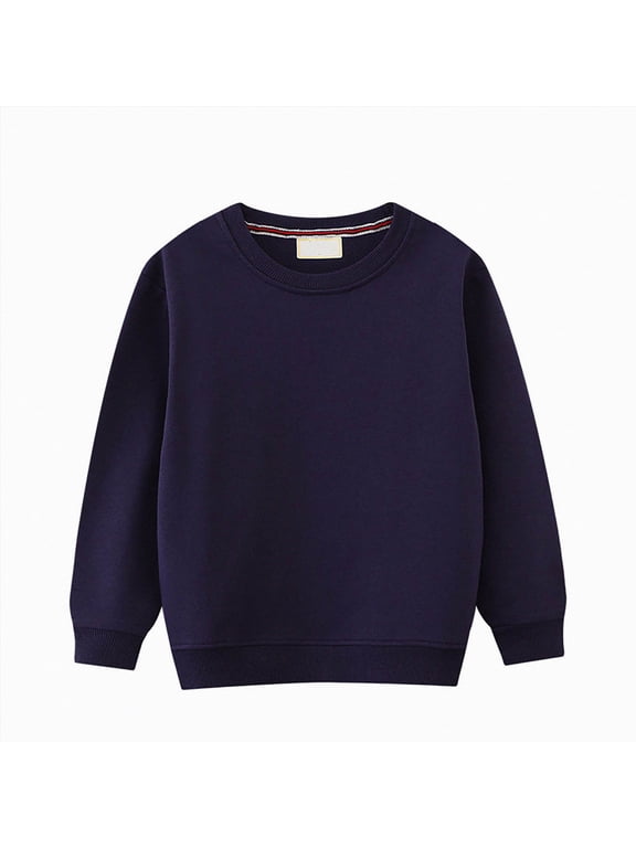 Baby Boy Sweater 2T 3T 4T 5T 6T 7T Toddler Baby Boy Girl Sweatshirts Long Sleeve Crewneck Pullover Kids Fall Winter Clothes,Dark Purple,5 Years