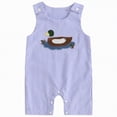 thumbnail image 1 of Splozh Baby Girl Bubble Romper Baby Boys Girls Birthday Romper Baby Outfit Boy Jumpsuit Cake Smash Outfit 6-12 Months,Blue, 1 of 5