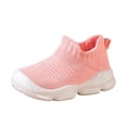 thumbnail image 1 of Splozh Baby Shoes Girls Boys Baby Sock Shoes with Grip First Walker Shoes Toddler Slipper Non Slip,Pink 11, 1 of 6