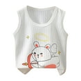 thumbnail image 1 of Splozh Baby Tank Tops Toddler Boy Tank Top Toddler Kids Cozy Cotton Undershirts Cartoon Print Summer Tops 3-4 Years,Pink, 1 of 4
