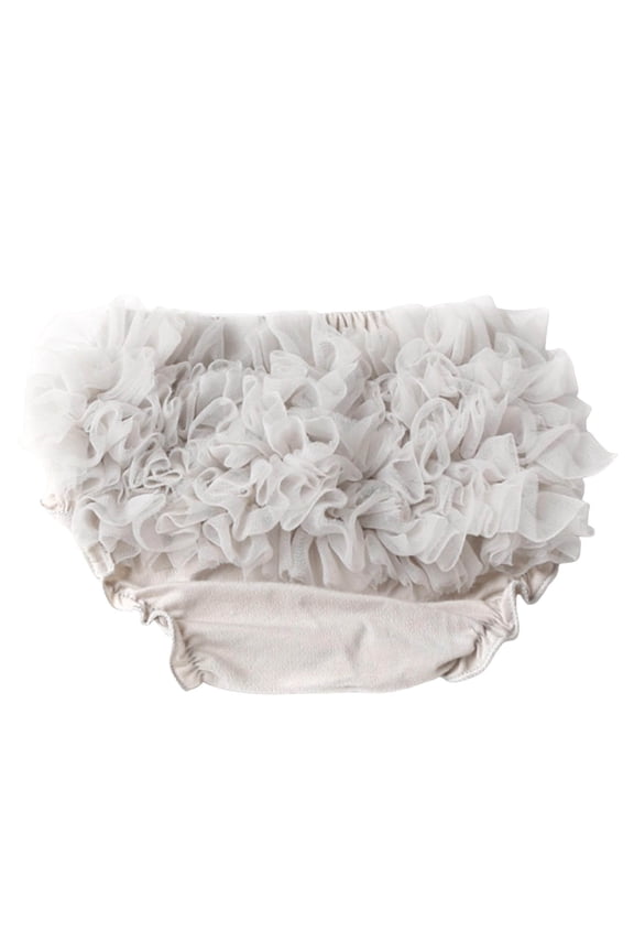 Baby Underwear Baby Underwear Cute Cotton Baby Girls Bloomers Ruffled Briefs for Toddler Girls Grey,6-12 Months