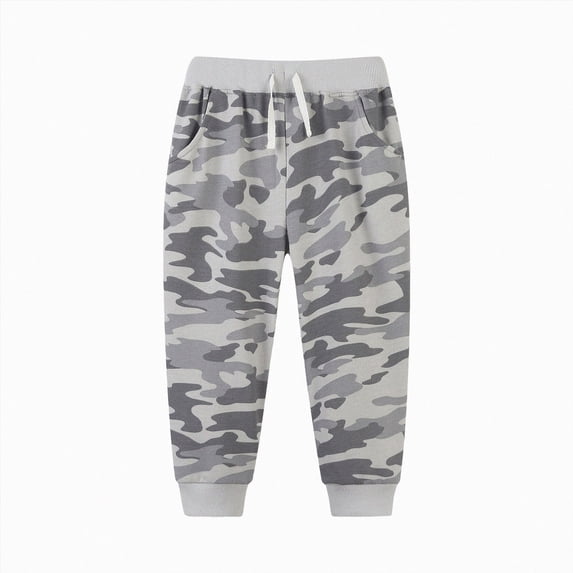 Splozh Boys Kids Pants 2T 3T 4T 5T 6T 7T 8T Childrens Trousers for Boys with Lace Up Ankle Baby Sports Pants,Grey,2-3 Years