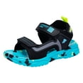 thumbnail image 1 of Splozh Boys' Sport Sandals Kids Boys Summer Sports Sandals Hiking Beach Outdoor Open Toe Sports Sandals for Kids,Mint Green 13.5, 1 of 6