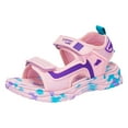 thumbnail image 1 of Splozh Boys Summer Sandals Toddler Kids Eva Double Buckle Sandals Summer Shoes for Toddler Girls,Pink 11, 1 of 6