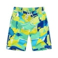 thumbnail image 1 of Splozh Boys Swim Trunks Boys Bathing Suit Quick Dry Boardshorts for Boys,Green 8-9 Years, 1 of 4