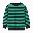 thumbnail image 1 of Splozh Boys Winter Clothes Boys Long Sleeve Shirts Cotton Kids T-Shirts Solid Basic Tee Tops Boys Fashion Fall Tops,Green,6-7 Years, 1 of 9