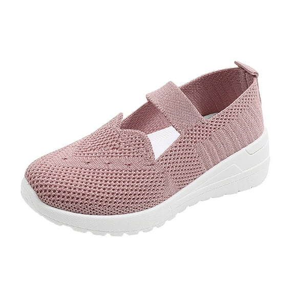 Splozh Girls Athletic Sneakers Girls Boys Sneakers Tennis School Shoes Casual Walking Footwear for Little/Big Kids Pink,US 1