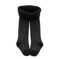 thumbnail image 1 of Splozh Girls Leggings School Infant Baby Boy Girl Knit Leggings Cotton Knitted Solid Pants Tights Trousers Toddler Fall Winter Clothes Black,6-12 Months, 1 of 7
