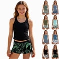 thumbnail image 1 of Splozh Girls Swimwear Two Piece Tankini Set, Stylish Bathing Suits for Teen Tween Girls Summer Vacation Mint Green,11-12 Years, 1 of 8
