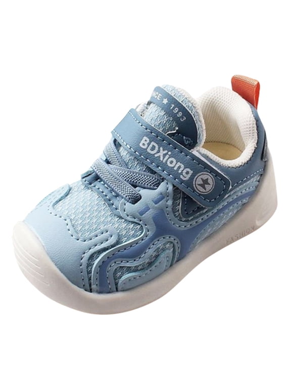Infant Barefoot Shoes Wide Baby Shoes Toddler Shoes Boys Girls Infant Sock Shoes Lightweight Breathable Walking Baby Shoes Sky Blue,US 5.5