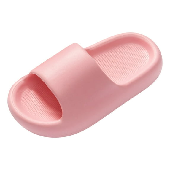 Splozh Kids Cloud Slides Boys Girls Comfy Lightweight Toddler Sandals Open Toe House Non Slip Slippers Indoor Outdoor,Pink 11