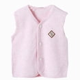 thumbnail image 1 of Splozh Kids Coat Kids Warm Vest Cute Lightweight Jacket Fashion Warm Fall Winter Clothes Outerwear Coat,Pink,18-24 Months, 1 of 5