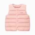 thumbnail image 1 of Splozh Kids Fleece Vests Lightweight Vest Warm Cute Sleeveless Jacket Soft Fall Winter Clothes Outerwear Coat,Light Pink,12-18 Months, 1 of 6