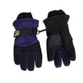 thumbnail image 1 of Splozh Kids Mittens Warm Snow Winter Outdoor Gloves Ski Warm Skating Kids Snowboarding Windproof Kids Gloves & Mittens Purple,One Size, 1 of 2