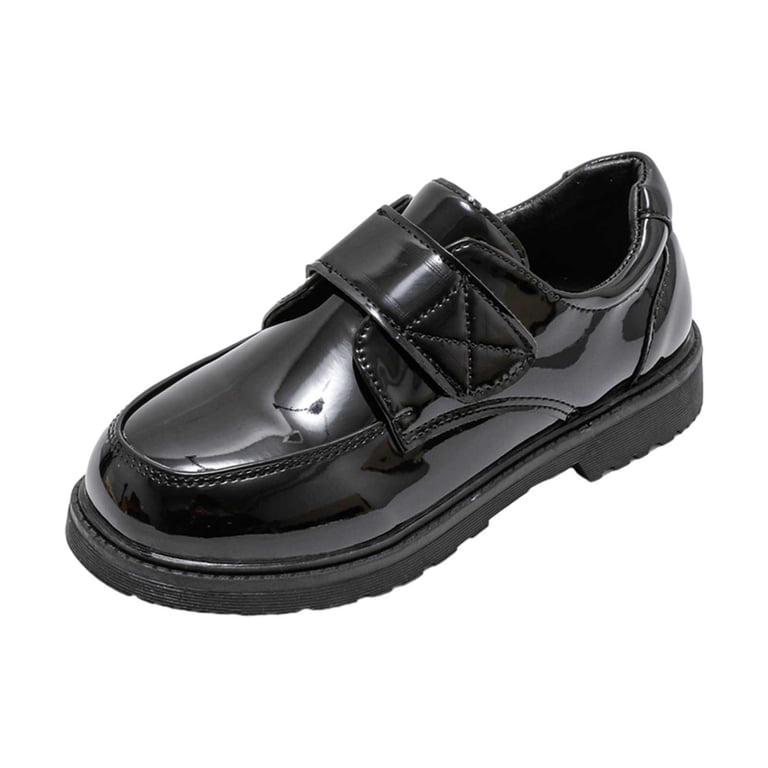 children's shoe store flushing queens leather dress shoes Splozh Kids formal Square Toe Classic Comfort Wing Tip Oxford for Boys,Black 11.5 cheap beach wedding dress