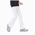 thumbnail image 1 of Splozh Little Girl Pants Fashion Cute Girls' Casual Active Flare Leggings Kids Dance Workout Yoga Pants Comfy Legging,White,18-24 Months, 1 of 7