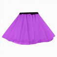 thumbnail image 1 of Splozh Newborn Skirt Tutu for Toddler Girls Tulle Ballet Dance Skirt Princess Baby Kids Dress up Birthday Party,Purple,3-8 Years, 1 of 3