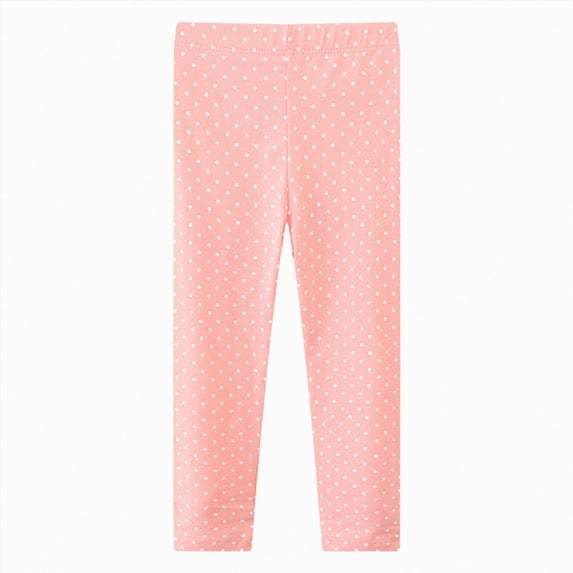 Splozh Pants for Baby Girl Toddler Girl Print Casual Pants Yoga Pants Girls Leggings for Kids Clothes Stretch Trousers Legging,Pink,12-18 Months