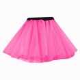 thumbnail image 1 of Splozh Rainbow Tulle Skirt Toddler Girls Layered Tutus Skirt Sparkling Tulle Dance Skirts Birthday Fashion Clothes,Pink,3-8 Years, 1 of 3