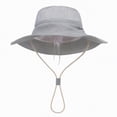 thumbnail image 1 of Splozh Sun Hat for Baby Boy Sunhat Infant Toddler Kids Summer Baby Swim Hat UPF 50 Boy Girl Beach Hat Grey,12-24 Months, 1 of 8