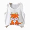 thumbnail image 1 of Splozh Toddler Boy Tank Tops 0-8 Years Summer Cartoon Graphic Tees Crewneck Sleeveless Tops for Toddler Boys Tank Tops,Pink,5-6 Years, 1 of 3