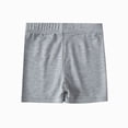 thumbnail image 1 of Splozh Toddler Girl Briefs Underwear Kids Girls Dance Shorts Solid Color Breathable Bike Shorts Potty Training Underwear,Grey,6-7 Years, 1 of 5