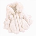 thumbnail image 1 of Splozh Toddler Girl Fall Jacket Fashion Kids Toddler Baby Girls Winter Warm Thick Solid Long Sleeve Fleece Clothes Coat Jacket,White,2-3 Years, 1 of 3