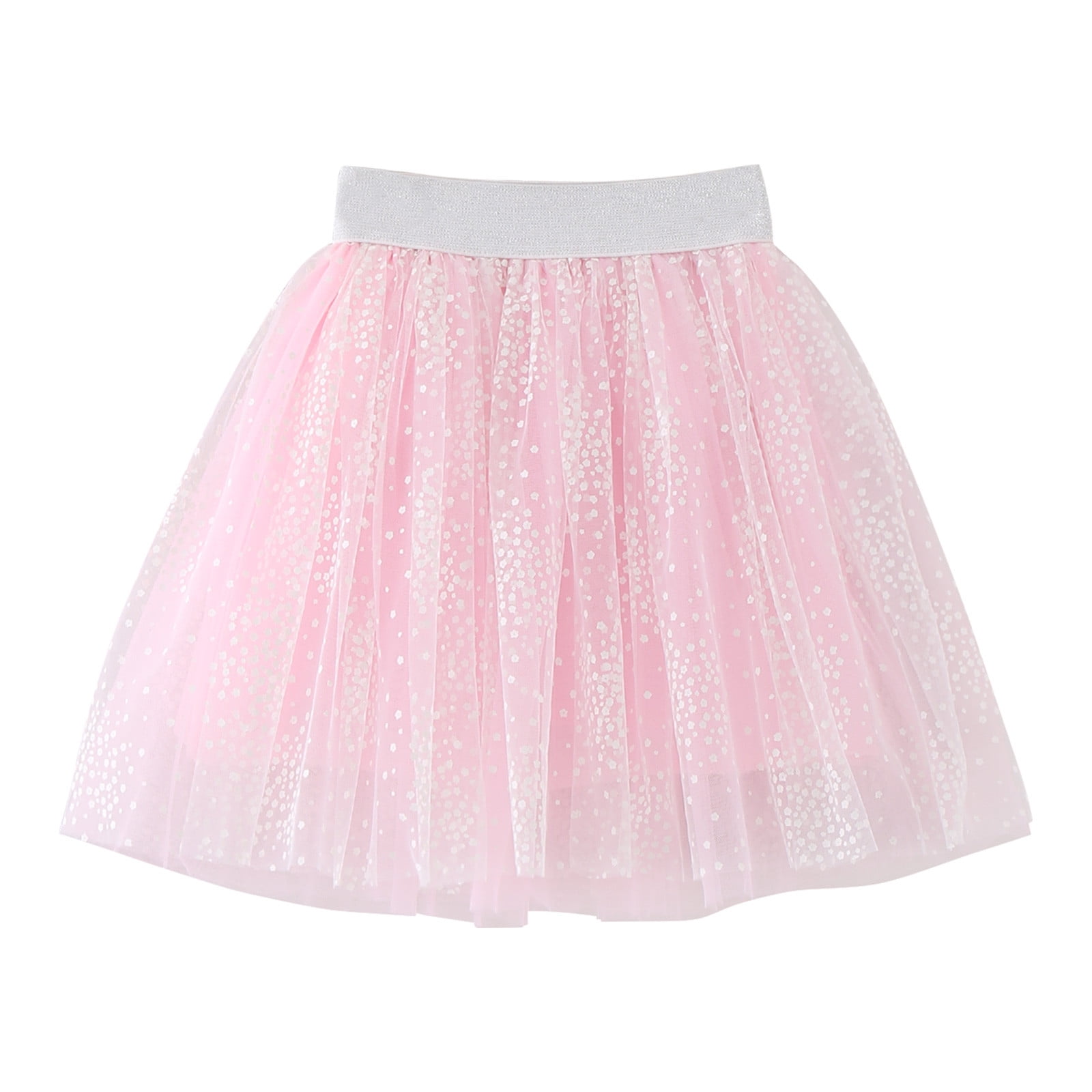Toddler Girl Reversible Kendall Skirt With Lt Pink And Lt Blue Seersucker main image 1