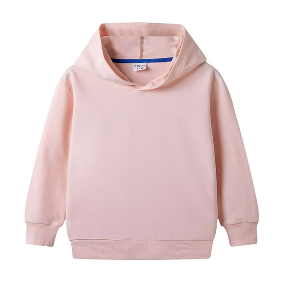 Splozh Toddler Hoodies Boys Toddler Boys Girls Hoodie Pullover Sweatshirt Hoodies Top Coat Tops Cute Sweatsuit Clothes Pink,4-5 Years