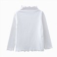 thumbnail image 1 of Splozh Toddler Long Sleeve Girls Long Sleeve T Shirts Kids Fall Tops Crewneck, Basic Tees Fashion Clothes,White,3-4 Years, 1 of 6