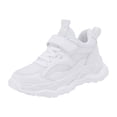 thumbnail image 1 of Splozh Toddler Tennis Shoes Kids Tennis Running Walking Shoes Lightweight Breathable Athletic Sneakers for Toddler/Little Kid/Big Kid,White 3, 1 of 6