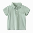 thumbnail image 1 of Splozh Toddler Tshirts 12 18 24 Months 3T 4T 5T Crewneck Basic Solid Color Shirts Summer Toddler Boy Tees Toddler Birthday Shirt,Green,12-18 Months, 1 of 9