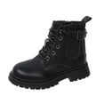 thumbnail image 1 of Splozh Toddler Winter Boots for Girls Boots for Girls Boys Girls Toddler Snow Boots Waterproof Outdoor Winter Shoes(Toddler/Little Kids/Big Kids) Black,US 10, 1 of 9