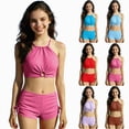 thumbnail image 1 of Splozh Tween Swimsuits for Girls Cute 2 Piece Bikini Sets for 12-16 Years, Teen Girls Bathing Suits Summer Beach Holiday Outfit Sky Blue,14-15 Years, 1 of 9