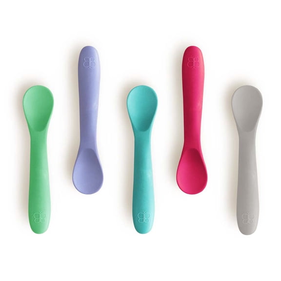 Spon - Set of 5 Silicone Spoons (FDA)
