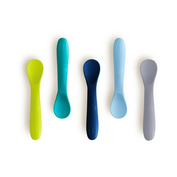 Spon - Set of 5 Silicone Spoons (FDA)