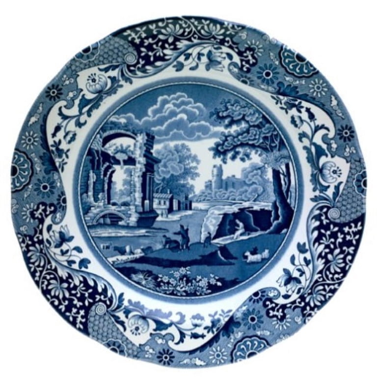 Spode Italian 皿 4枚セット Blue Italian Luncheon Plate Set of 4 | Spode