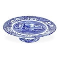 thumbnail image 1 of Spode Blue Italian Collection Cake Stand, 10.5 Inch Footed Cake Stand for Parties, Cupcakes, and Dessert Display, Made of Fine Porcelain, Dishwasher Safe, 1 of 7