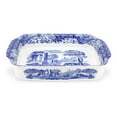 thumbnail image 1 of Spode Blue Italian Rectangle Lasagna Handled Dish, Oven Safe, 15 x 12, Large, 1 of 7
