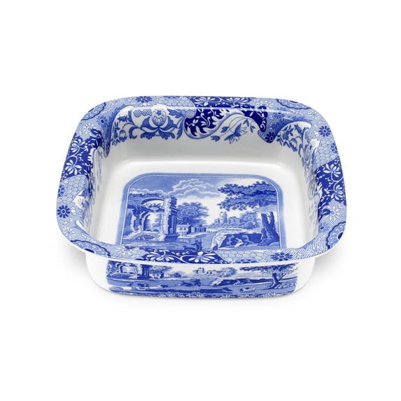 Spode Blue Italian Square Dish