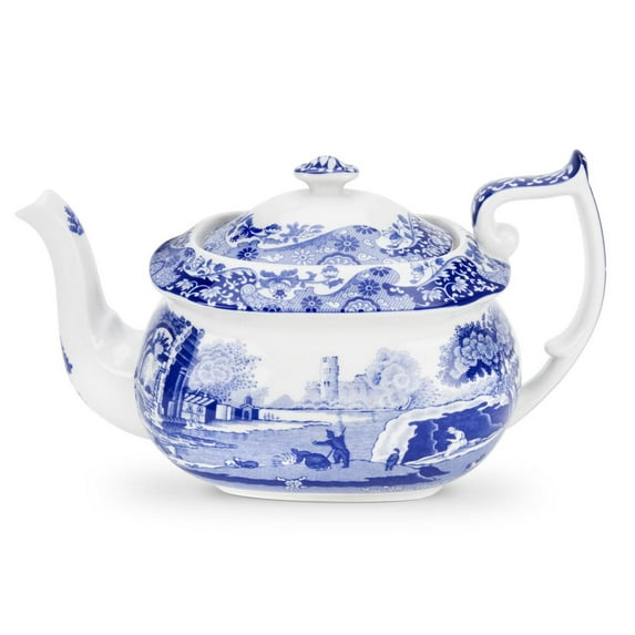 Spode Blue Italian Teapot