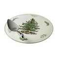 thumbnail image 1 of Spode Cake Plate 11.5" with Metal Server 10", 1 of 3