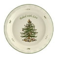 thumbnail image 1 of Spode Christmas Tree 10-Inch Pie Dish - Round Baking Dish for Holiday Desserts - Festive Earthenware Serveware for Christmas Table Setting - Dishwasher, Microwave, Oven Safe - Holiday Dishware, 1 of 3