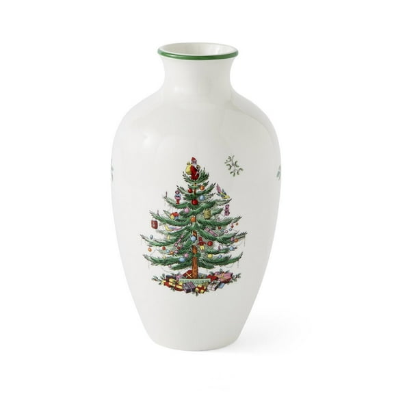 Spode Christmas Tree 10" Posy Vase