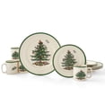 thumbnail image 1 of Spode Christmas Tree 12-Piece Dinnerware Set, Service for 4, 1 of 7