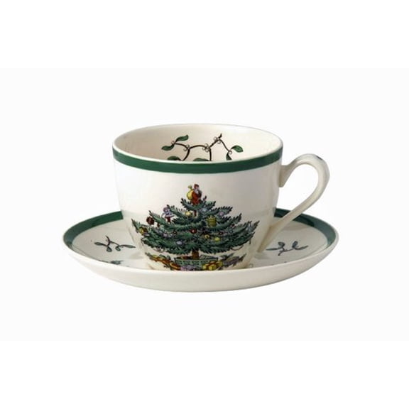 Spode - Christmas Tree - 2009 Annual Cup & Saucer
